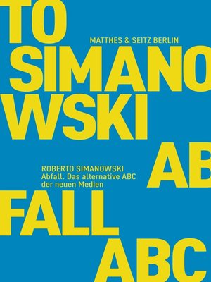 cover image of Abfall